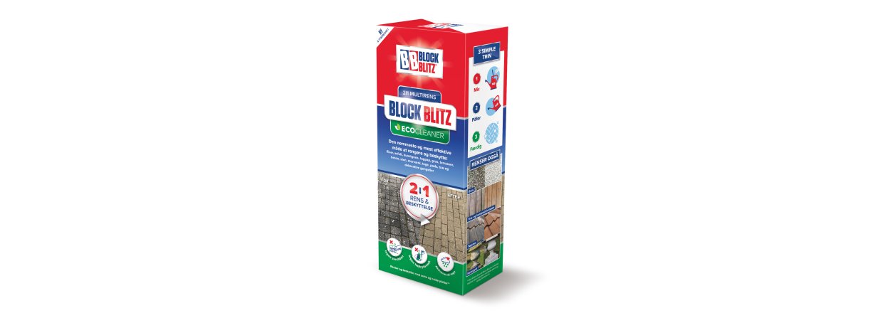 BLOCK BLITZ®ECO CLEANER BELÆGNINGSRENS