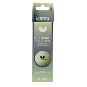 ButterflyBordtennisbolde Glowing Balls