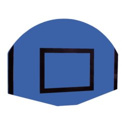 BASKETBALL PLADER (GLASFIBER, FARVET)