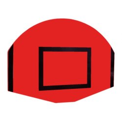 BASKETBALL PLADER (GLASFIBER, FARVET)