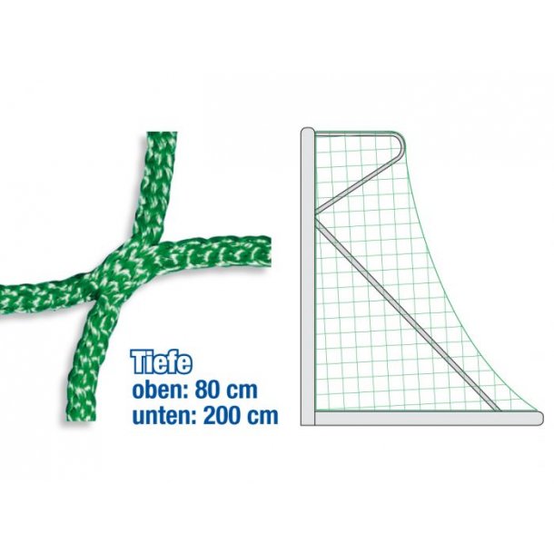 11-MANDSFODBOLDNET ENSFARVET 80/200 ANTI-HOOLIGAN (ST) 