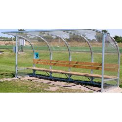 TF Spillerboks (4 m) m/tr�b�nk (s�t)