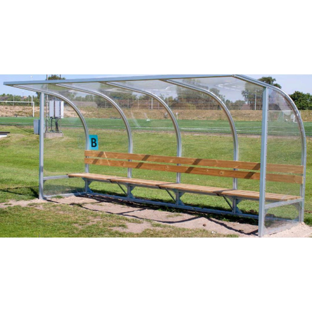 TF Spillerboks (4 m) m/tr�b�nk (s�t)