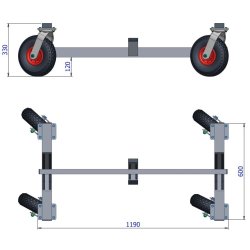 Transportvogne til ml (st)