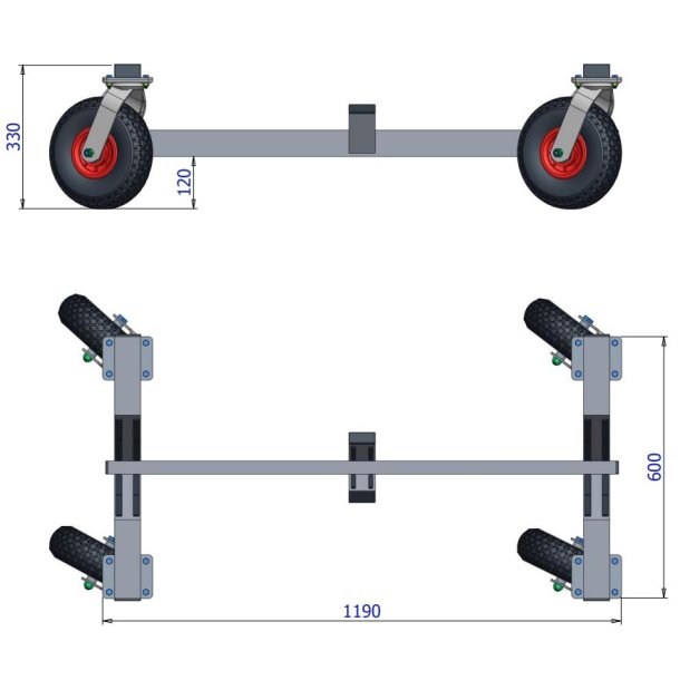 Transportvogne til ml (st)