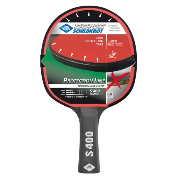 DONIC-SCHILDKRTBORDTENNISBAT PROTECTION LINE S400