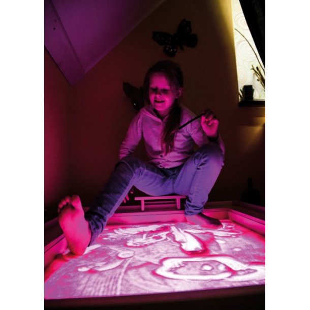 LYS FIRKANTET SANDKASSER (AKTIVITETSKASSER)