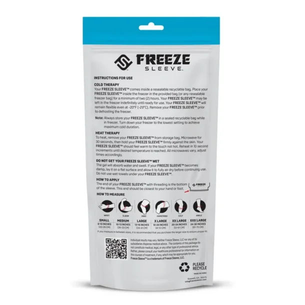 FREEZE SLEEVEKLE- OG VARMEBANDAGER