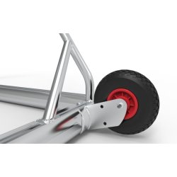 8-mandsml fuldsvejst D:80/200 m/2 hjul (bag)