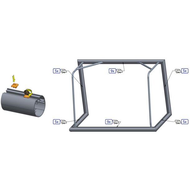 3-mandsml fuldsvejst D: 58/80